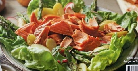 Copper River Wild Alaskan Smoked Sockeye Salmon Fillets - 24 Oz (1.5 lbs)