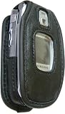 Platinum Leather Case with Ratcheting Swivel Clip for Samsung A880
