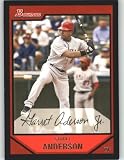 2007 Bowman #157 Garret Anderson - Los Angeles Angels (Baseball Cards)