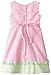 Rare Editions Little Girls' Seersucker Dress with Flower Appliques