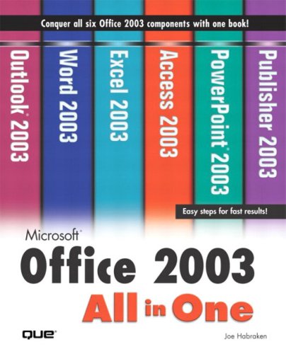 microsoft office 2003 all in one