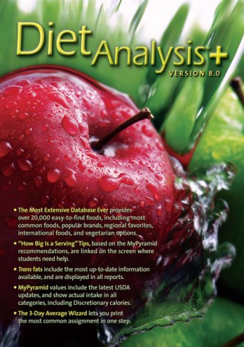 Diet Analysis Version 8.0 (Basic Concepts in Health)