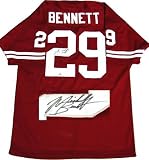Michael Bennett Wisconsin Badgers Autographed Jersey