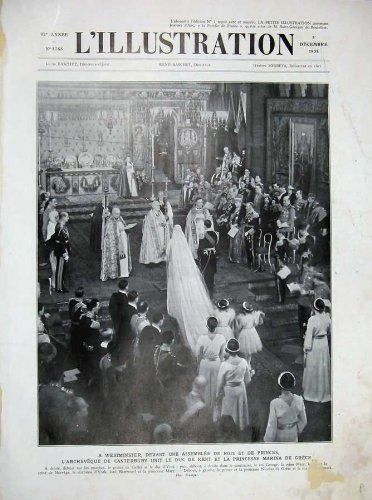 1934 年の Marina Wedding ウエストミンスターの王女の近衛兵
