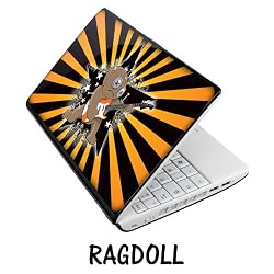 Netbook Skins Fits Acer, Asus, MSI, HP, Samsung - Ragdoll Orange