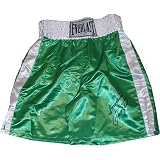 Joe Frazier Autographed Smokin Everlast Green Boxing Trunks