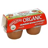 Vermont Village Applesauce Strawberry Banana, 16-Ounce (Pack of 6)