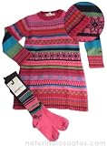 Kenzo Sik/Wool Soft Dress & Cotton Tights Set