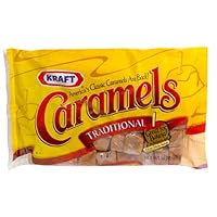 Kraft Caramels, Traditional, 14-Ounce Bags (Pack of 12)
