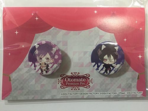 Otomeito characters pop Premium Fes limited [DIABOLIK LOVERS] lottery lottery B Award 32mm cans badge two set Kanato Rage Garapon