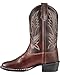 Old West Boys' Corona Calfskin Cowboy Boot Round Toe