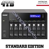 QNAP TS-869 PRO 24TB (6 x 4000GB) 8-Bay NAS Integrated with Hitachi Deskstar (Desktop)