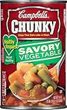 Campbell's Chunky Healthy Request Savory Vegetable Soup, 18.8 Ounce (Pack of 12)
