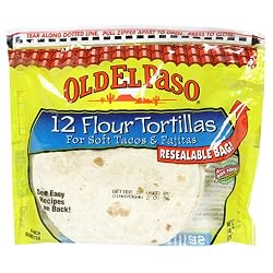 Old El Paso Tortilla Shells, 10.5-Ounce Bags (Pack of 12)