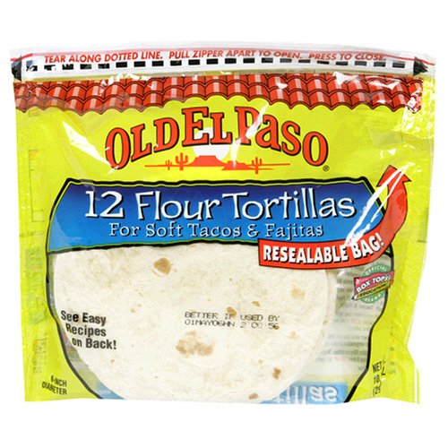 Old El Paso Tortilla Shells, 10.5-Ounce Bags (Pack of 12) by Old El Paso