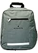K-Cliffs Gray Polyester School Backpack/ Outdoor Backpack with Detachable Cell Phone Holder