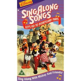 Sing Along Songs - Let's Go To Disneyland Paris (1996) [VHS]