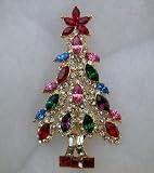 Christmas Tree Brooch, Pin B1U94