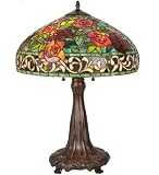 26 H Banded Rosebush Table Lamp