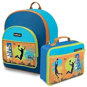 Crocodile Creek Slam Dunk Backpack & Lunch Box Set