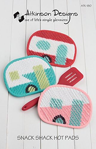 Atkinson DesignATK180 Snack Shack Hot Pads Ptrn