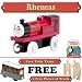 Rheneas from Thomas The Tank Engine Wooden Train Set - Free 2 Pieces of Track & Free Toby Train