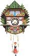 German Quartz Cuckoo Clock With Chime