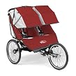 Baby Jogger 2008 Performance 20" Double Stroller - Red/Silver