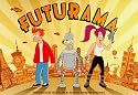 Futurama Fry Bender Leela 24X36 Poster