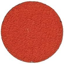 3M Roloc Disc TSM 777F, YF Weight Polyester Cloth, Ceramic Aluminum Oxide, Dry/Wet, 3" Diameter, 36 Grit (Pack of 50)