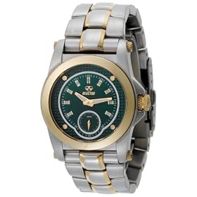 REACTOR Ladies 96109 Helium Emerald Green Pearl Two-Tone Sport Watch by REACTOR
