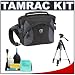 Tamrac 5765 Velocity 5x Photo Hip Pack/Bag (Black) + Tripod + Accessory Kit for Canon Rebel XSi, XS, XTi, 40D, Nikon D40, D60, D80, D200, D300, D700, Olympus Evolt E-410, E-420, E-510, E-520, and Sony Alpha A200, A300, A350, A700 Digital SLR Cameras