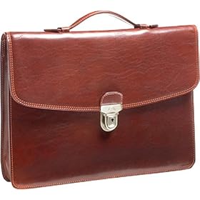 Single Compartment Document Briefcase