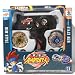 Top Set Rapidity - schwarz 2er Launcher Starter mit 2 Kreiseln - Startet 2 Kreisel gleichzeitig - für Beyblade Metal Fusion Arena Metal Masterse Battle Stadium, das Beystadium