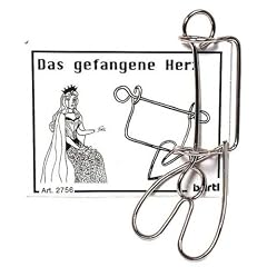 Minipuzzle Das gefangene Herz