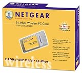 Netgear WG511 Wireless PC Card 54 Mbps