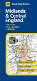 Midlands and Central England (AA Road Map Britain Series)