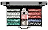 ESPN 500-Piece Championship Edition Poker Chip Set in Aluminum Case