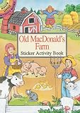 Brand New Dover Publications-Old Macdonald's Farm Stkr Actv Bk Brand New