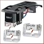 Shure M44-7H Scratch DJ Turntable Cartridge with Technics Headshell + 2 Shure N44-7 Stylus
