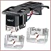 Shure M44-7H Scratch DJ Turntable Cartridge with Technics Headshell + 2 Shure N44-7 Stylus