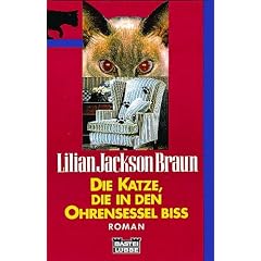 Die Katze, die in den Ohrensessel bi�.