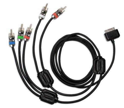 Scosche sneakPEAK HD Component Audio/Video Cable for iPad, iPhone & iPod