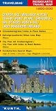  : Reisekarte : Genfer See / Walliser Alpen / Mailand