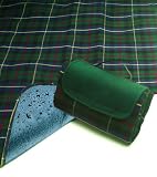Blanket for Beach or Picnics - 82 x 68 inches , w/Shoulder Strap