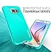 Galaxy S6 Case, Caseology? [Daybreak Series] Slim Fit Shock Absorbent Cover [Turquoise Mint] [Slip Resistant] for Samsung Galaxy S6 - Turquoise Mint