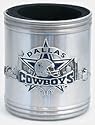 Dallas Cowboys NFL Pewter Can Cooler