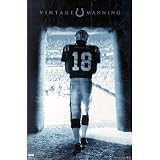Indianapolis Colts (Peyton Manning in Doorway) Sports Poster Print - 22x34
