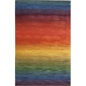 Fadeaway Area Rug, 7'10x9'10, MULTI by Home Decorators Collection
