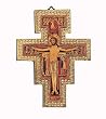 Saint Damiano Crucifix: 4" - 10" in Height - MADE IN ITALY